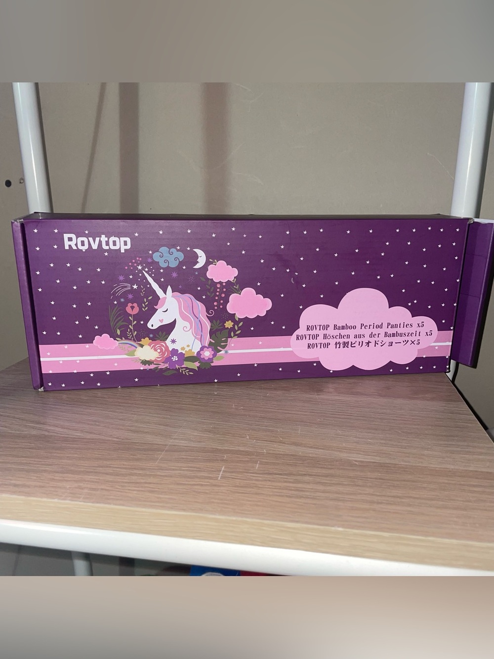 Rovtop Bamboo Period Panties 4 pack mixed colours